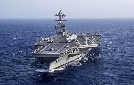 ناو هواپیمابر «جرالد آر. فورد» و شناورهای همراه به خلیج فارس اعزام می‌شود