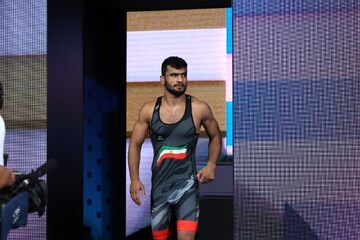 صعود فرنگی کار وزن ۸۷ کیلوگرم ایران به نیمه نهایی المپیک