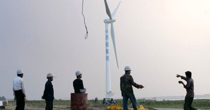 چین بزرگترین نیروگاه بادی جهان را میسازد