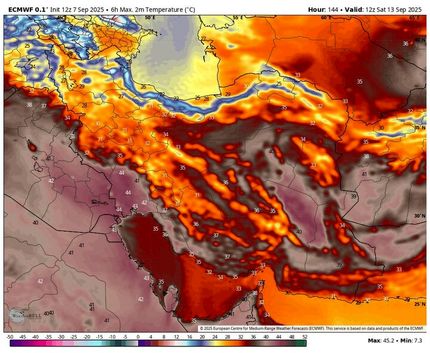 گرمای هوا ادامه دارد