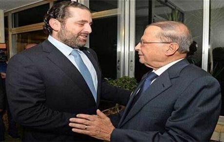 الحریری: منتظر پاسخ عون برای تشکیل دولت لبنان هستیم