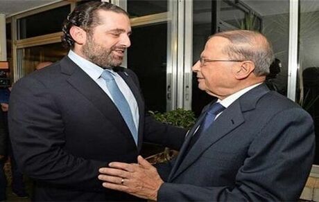 الحریری: منتظر پاسخ عون برای تشکیل دولت لبنان هستیم