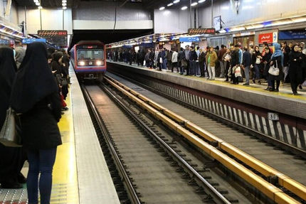 خودکشی دختر جوان در ایستگاه متروی تئاتر شهر تهران