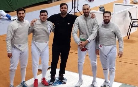 حذف تیم ملی شمشیربازی سابر ایران در جام جهانی بلغارستان