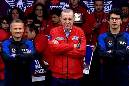 اردوغان بالاخره در انظار عمومی ظاهر شد