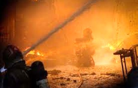 آتش سوزی این بار در کارخانه لاستیک سازی شهر مرودشت