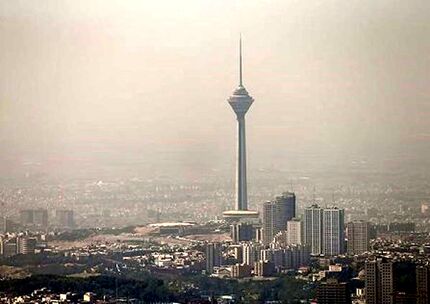 وضعیت نارنجی آلودگی هوای تهران
