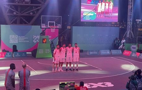 نایب قهرمانی تیم بسکتبال ۳ نفره مردان ایران در بازی‌های کشورهای اسلامی
