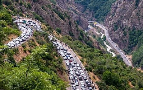 جاده چالوس ۴ روز در هفته مسدود می‌شود