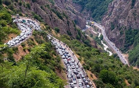 جاده چالوس ۴ روز در هفته مسدود می‌شود