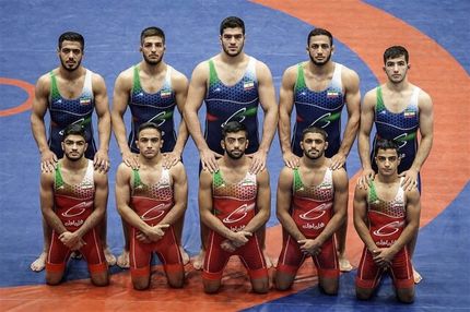 قهرمانی کشتی آزاد جوانان ایران در مسابقات جهانی