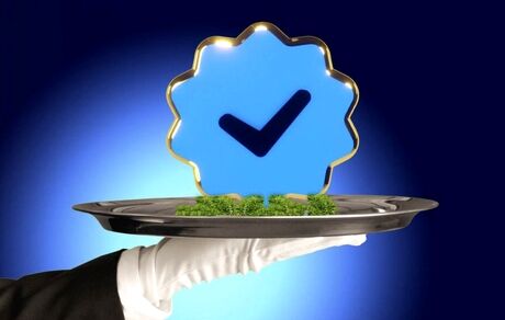 متوقف شدن فروش تیک آبی در توییتر