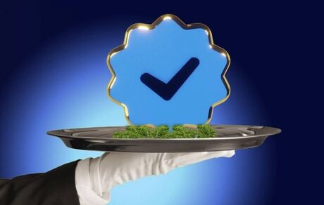 متوقف شدن فروش تیک آبی در توییتر