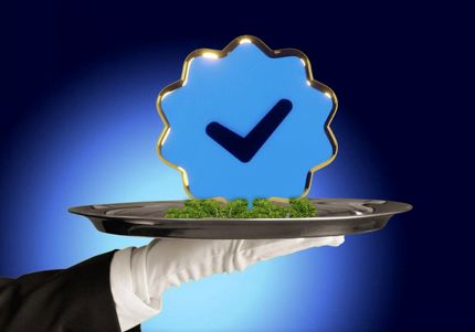 متوقف شدن فروش تیک آبی در توییتر