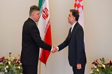 تقدیم استوارنامه سفیر جدید ایران در کروواسی به رئیس جمهور این کشور