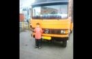 توقیف کامیونی با رانندگی کودک ۹ ساله