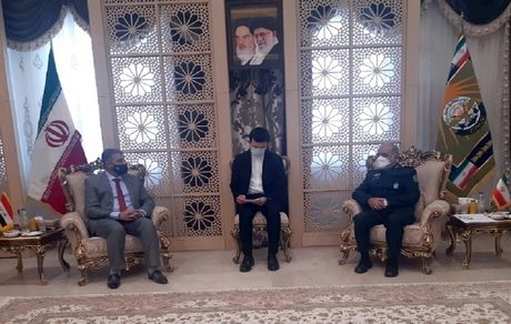 مشاور عالی وزیر کشور عراق با سردار عبداللهی دیدار کرد